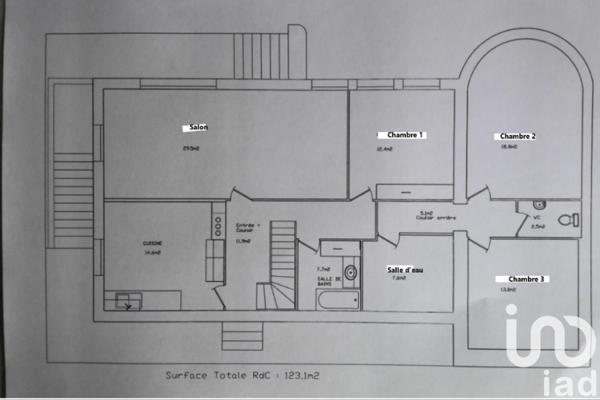 Maison à vendre 7 pièces 184 m² Rives