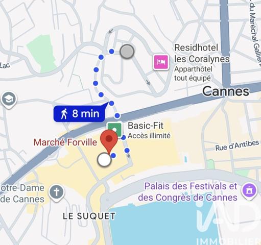 Appartement à vendre 3 pièces 60,14 m² Cannes