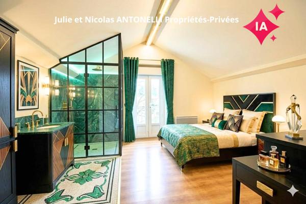 La FOUILLOUSE 42480  Maison des années 30, 4 chambres, garage, sur 900m² de terrain