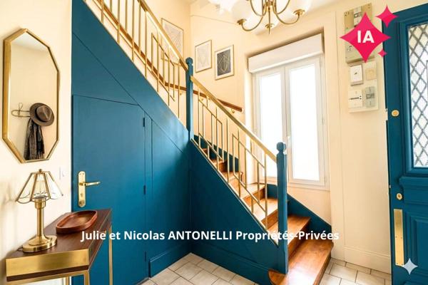 La FOUILLOUSE 42480  Maison des années 30, 4 chambres, garage, sur 900m² de terrain