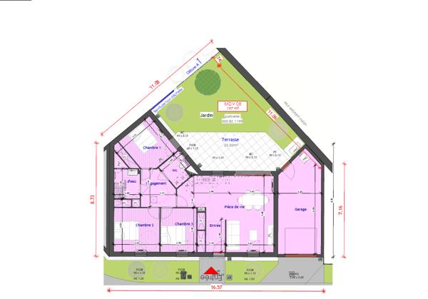 Maison Saint André Des Eaux 4 pièce(s) 88.68 m2