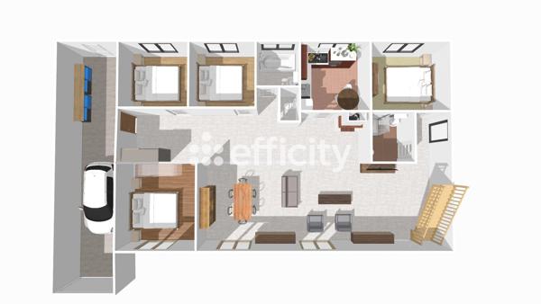 Maison
         6 pièces
        - 125 m² Exclusivité 250 000 € *