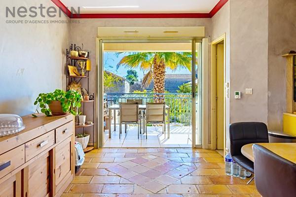 Duplex de charme avec terrasse, jardin et vue