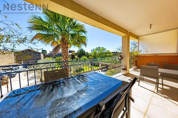 Duplex de charme avec terrasse, jardin et vue