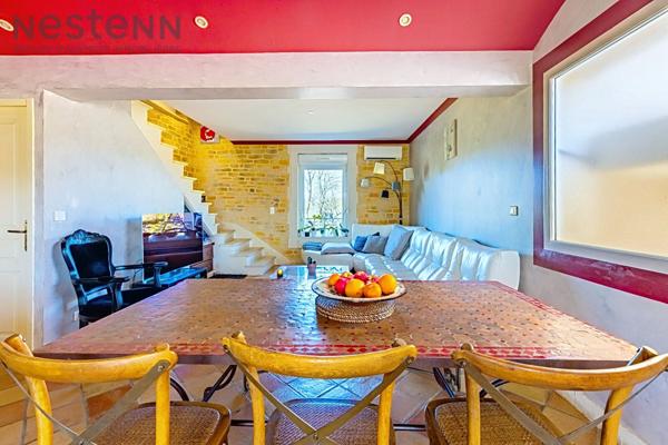 Duplex de charme avec terrasse, jardin et vue