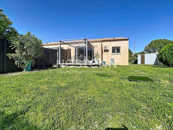 Maison de plain-pied Cuxac D Aude 3 pièce(s) 2 Chambres 81 m2 secteur calme