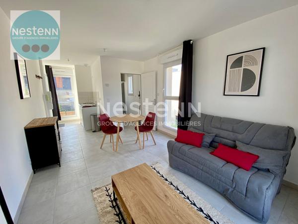 Studio à louer / Blois / Meublé / Récent / Loyer avec chauffage et eau chaude inclus / 22m²