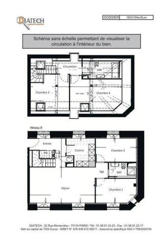 Appartement 5 pièces - 44000 Nantes -  Centre ville