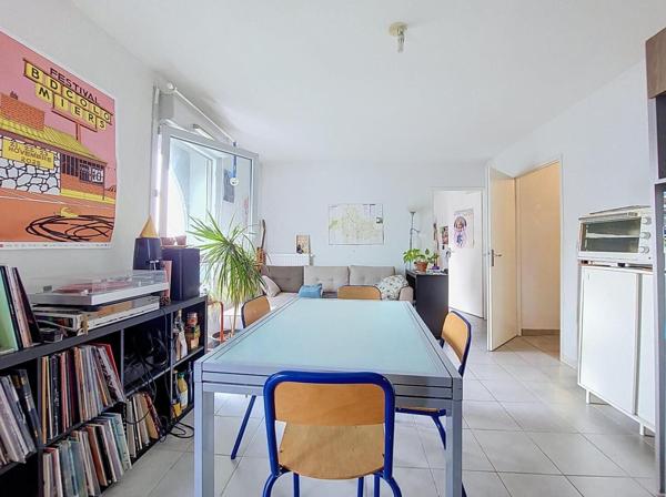 A VENDRE - TOULOUSE - Quartier Cartoucherie - Appartement T3 de 55m² avec place de parking en sous-sol