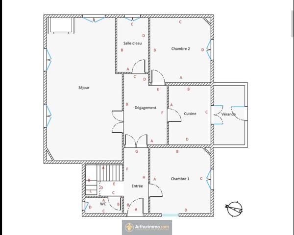 Coulommiers (77120) Maison familiale individuelle147m² sur sous sol totale - Terrain de 1228 m² environ.