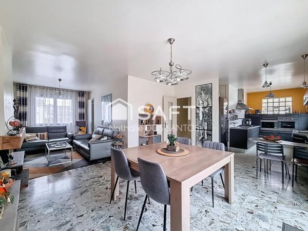 Maison familiale 3/4 chambres, grand jardin avec piscine