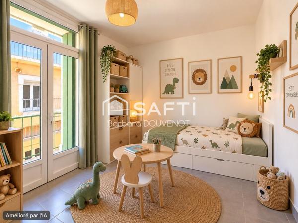 Appartement T3 de 57 m² - Immeuble rénové en 2023 – DPE B – parking privatif – balcon – aucun travaux à prévoir