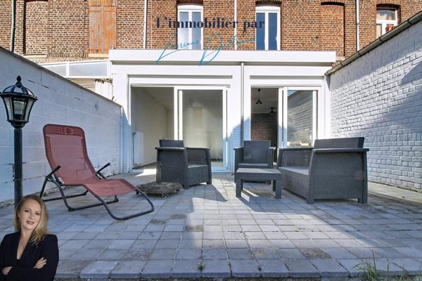 GRANDE MAISON FAMILIALE 160m² - 5 chambres - Jardin - Garage avec porte motorisée – SAINT-AMAND-LES-EAUX (59) – PROCHE GARE ET CENTRE VILLE