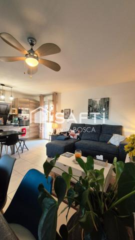 T3 TRAVERSANT -  GARAGE - TERRASSE - CUISINE ÉQUIPÉE