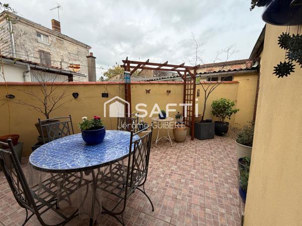 maison de ville – 116 m² – 3 chambres – terrasse