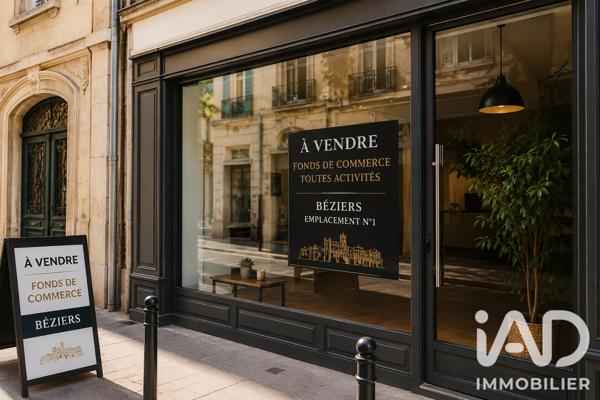 Murs commerciaux  à vendre 83,37 m² Béziers