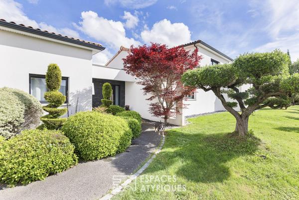 Maison contemporaine d’architecte à Roques sur Garonne