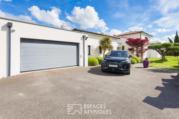 Maison contemporaine d’architecte à Roques sur Garonne