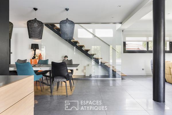 Maison contemporaine d’architecte à Roques sur Garonne