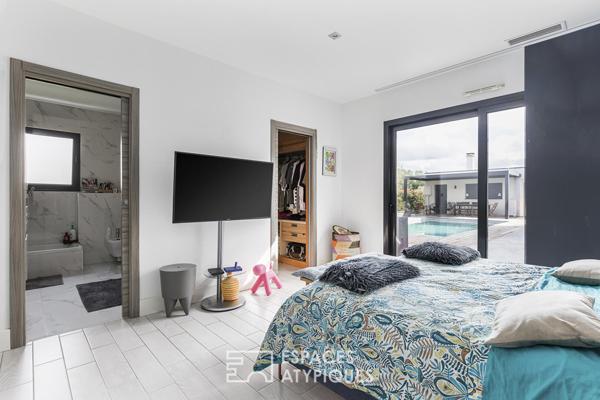 Maison contemporaine d’architecte à Roques sur Garonne