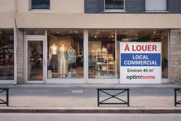 À LOUER – LOCAL COMMERCIAL 40 m² EN GALERIE DYNAMIQUE - AURAY (56)