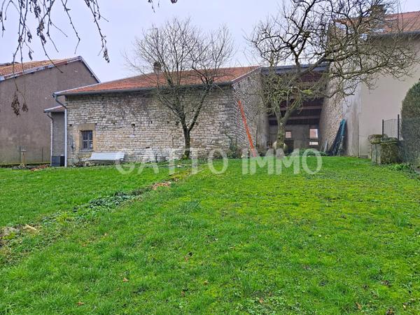 Woël (55210) MAISON 150m² + GRANGE 200m² + APPENTIS 120m² sur TER 942m² -> FORT POTENTIEL