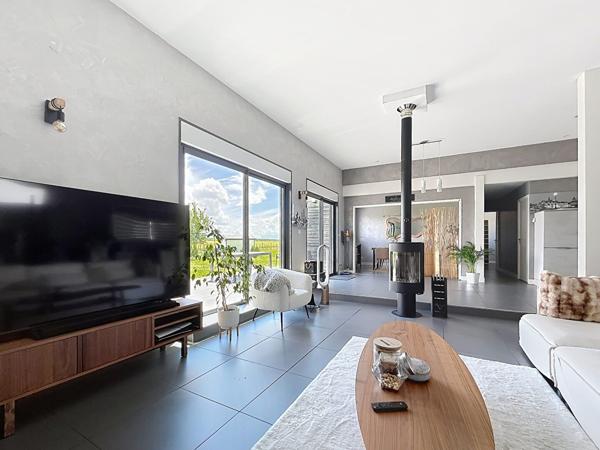 Maison contemporaine de plain pied