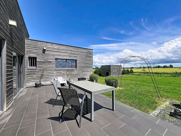 Maison contemporaine de plain pied