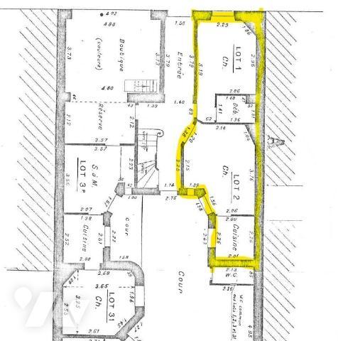 Appartement 2 pièces - Rez de chaussée 