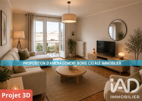 Appartement à vendre 3 pièces 60 m² Saint-Étienne
