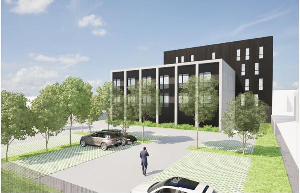 À VENDRE - IMMEUBLE NEUF AVEC VISIBILITÉ VOIE EXPRESS - ZONE PARC LANN - LIVRAISON T1 2026