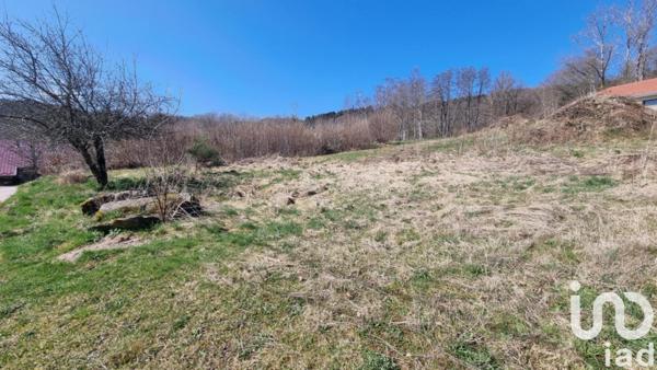 Terrain à vendre 1 029 m² Anould