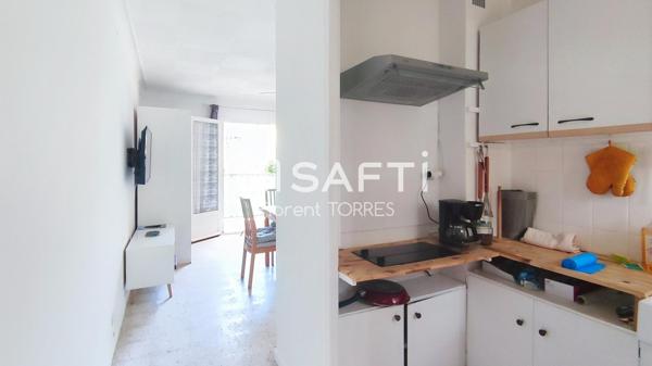 MAR VIVO – Studio plein sud avec extérieur, proche Sablettes