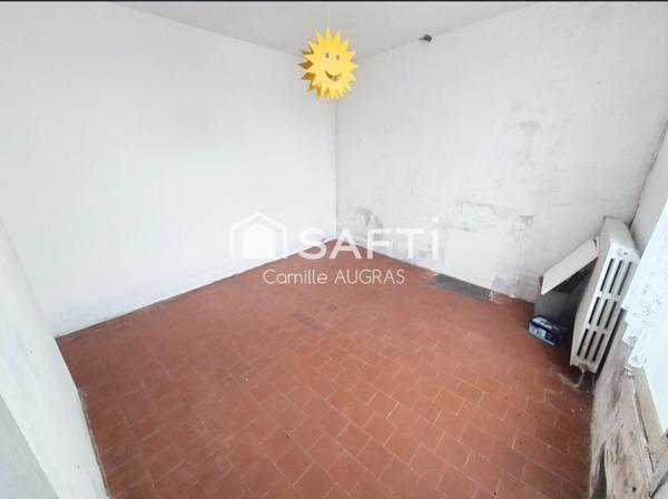 Maison de 109m² de type 3 sur 475m² de terrain.