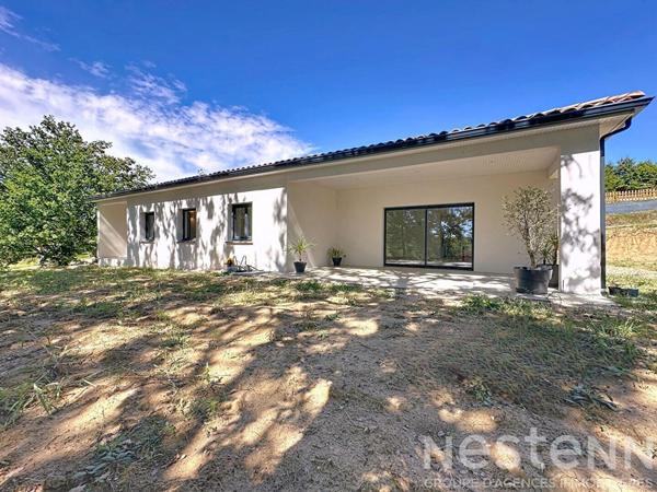 grande Maison plain pied à vendre Monclar de Quercy 3 chambres, garage