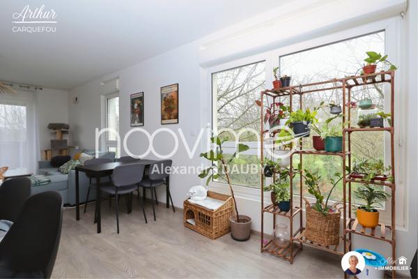 [Arthur] Bel appartement T3 lumineux avec balcon et stationnements