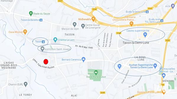 Appartement à vendre 4 pièces 84 m² Tassin-la-Demi-Lune