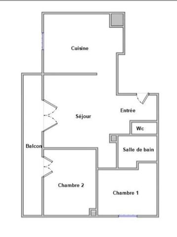Appartement T3 50 m2