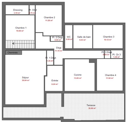Maison 5 pièces - 122 m²