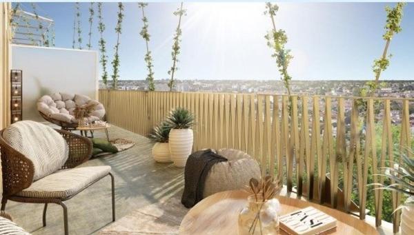 APPARTEMENT T2 NEUF CENTRE VILLE VASTE BALCON DE 20M2