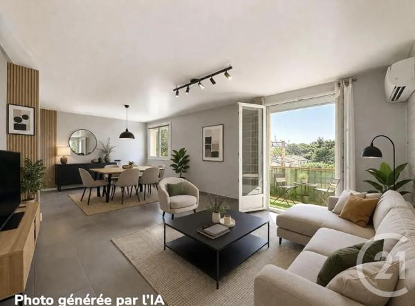 Appartement F4 à vendre  4 pièces - 73,98 m 2   MONTPELLIER  - 34