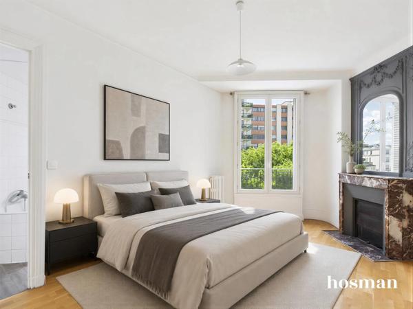 Appartement 2 pièces - 49,5 m² - Rue du Poteau, Paris 18 - Lumineux et traversant