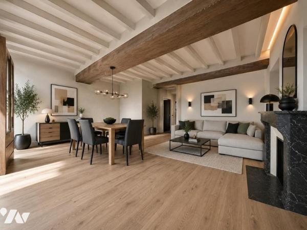 Appartement T4 avec extérieur coeur de ville