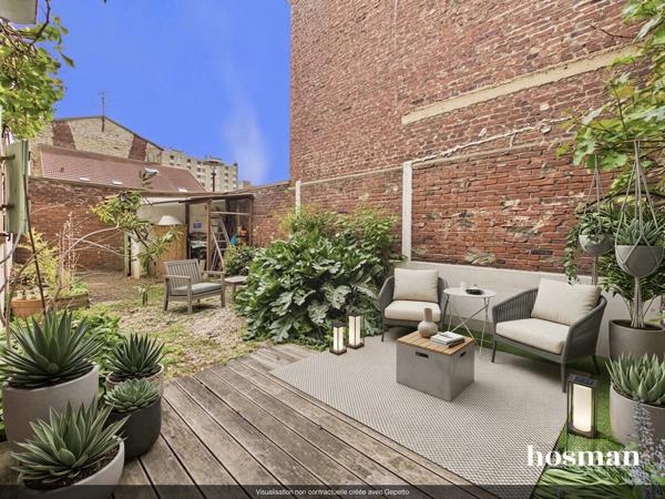 Maison 2 pièces de 44 m², jardin, traversante - Avenue de Verdun, Ivry-sur-Seine