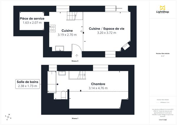 Maison 2 pièces de 44 m², jardin, traversante - Avenue de Verdun, Ivry-sur-Seine