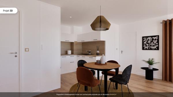 Appartement neuf T3 - 1er étage - 70.01m² - LA PALMYRE