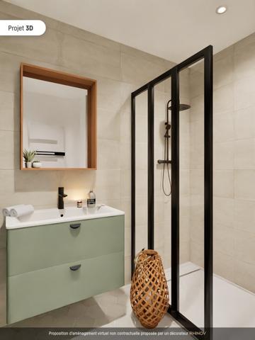 Appartement neuf T3 - 1er étage - 70.01m² - LA PALMYRE