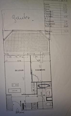 PORT FREJUS T2 REZ DE JARDIN