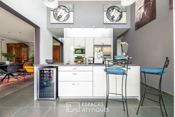 Vue, lumière, horizon : villa contemporaine d’exception aux portes de Périgueux