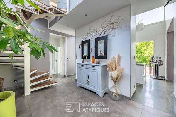 Vue, lumière, horizon : villa contemporaine d’exception aux portes de Périgueux